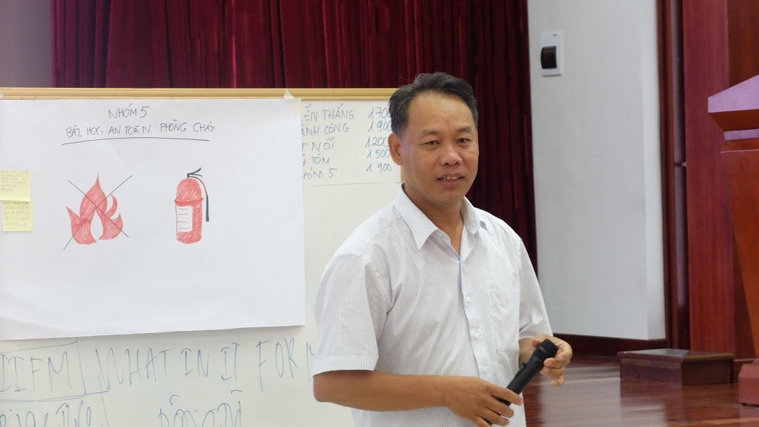 Học viên hăng hái tham gia vào các hoạt động trong lớp học