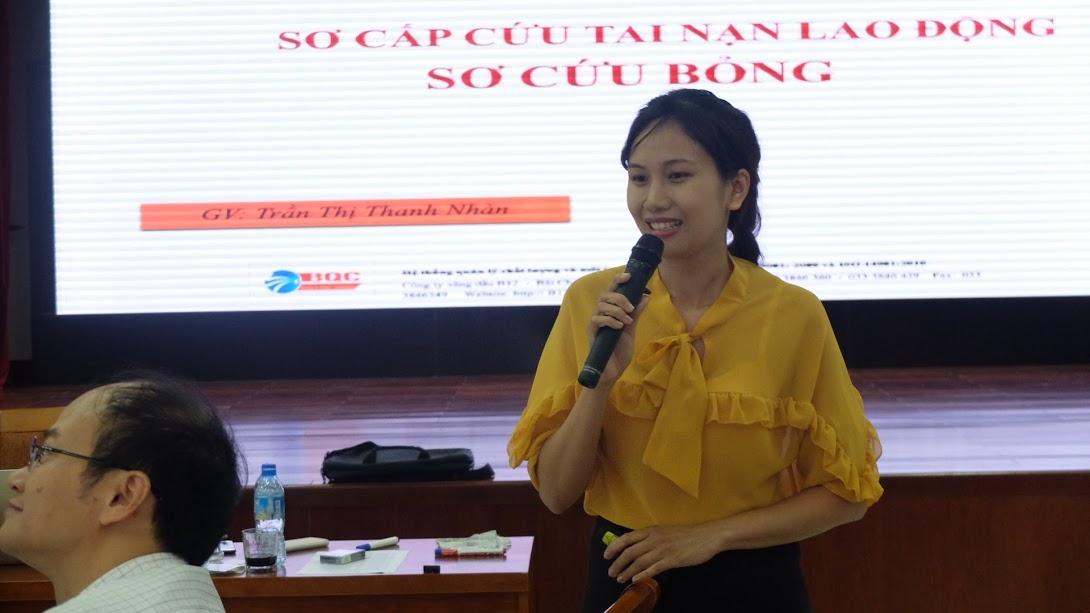 Học viên thực hành triển khai bài giảng